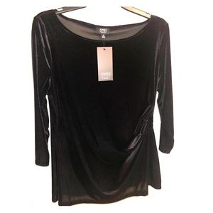 Black Jones New York Signature Medium blouse